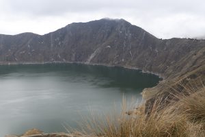Quilotoa Vulkan und Kratersee