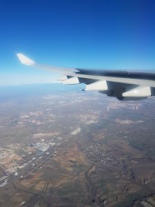 Flug von Quito nach Madrid - Landeanflug Madrid